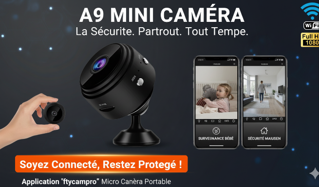 Mini Caméra WiFi espion