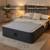 matelas gonflable 2 place +pompe electrique integrée