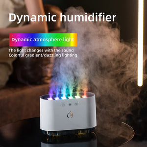 Humidificateur d'Air LED avec Aromathérapie