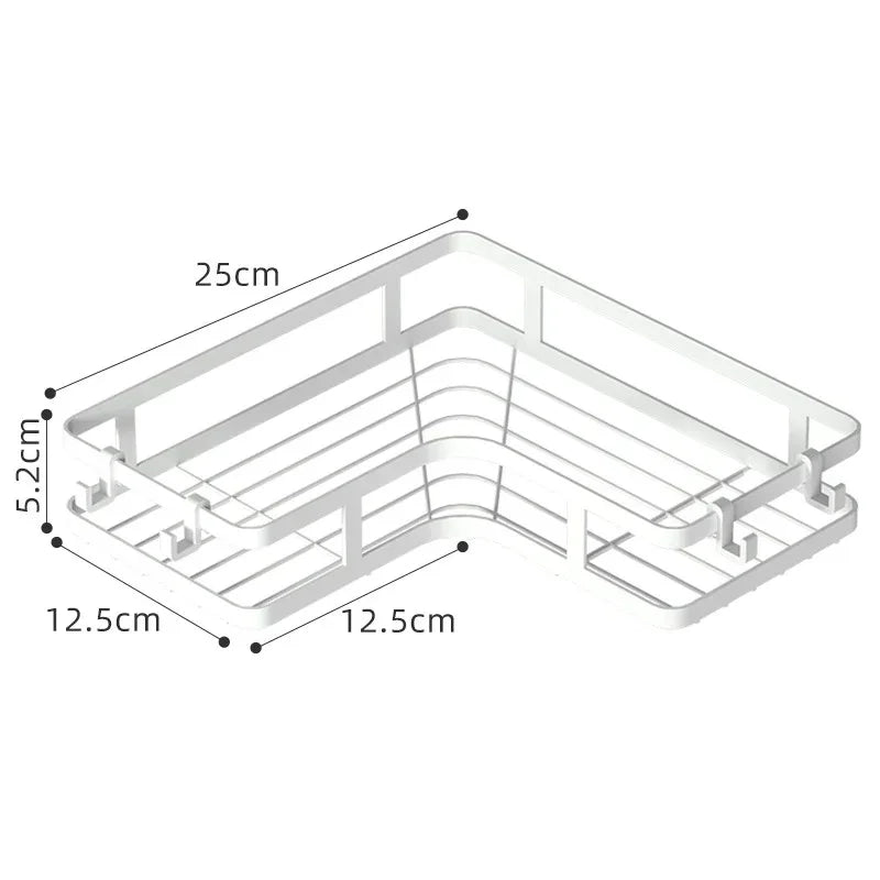 Étagère d'angle sans perçage