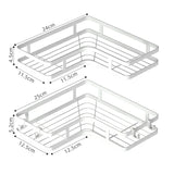 Étagère d'angle sans perçage