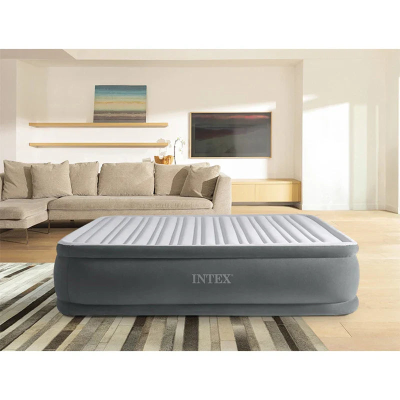 matelas gonflable 2 place +pompe electrique integrée