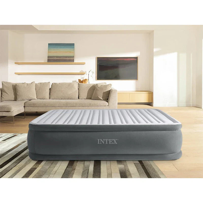 matelas gonflable 2 place +pompe electrique integrée