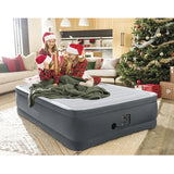 matelas gonflable 2 place +pompe electrique integrée