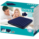 Matelas gonflable 2 places 2 oreillets + pompe manuel