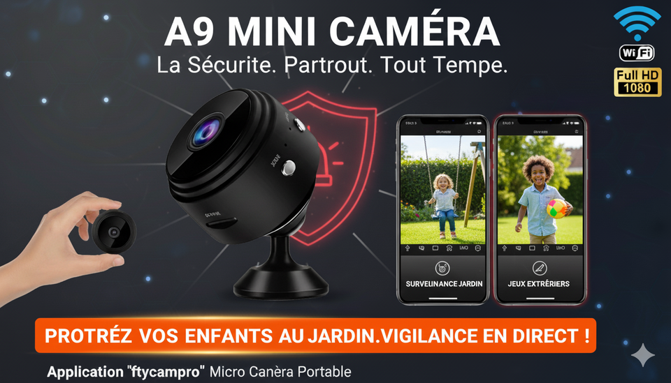 Mini Caméra WiFi espion