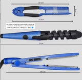 Coiffeuse Pro 3 en 1 – Lisseur, Boucleur, Peigne